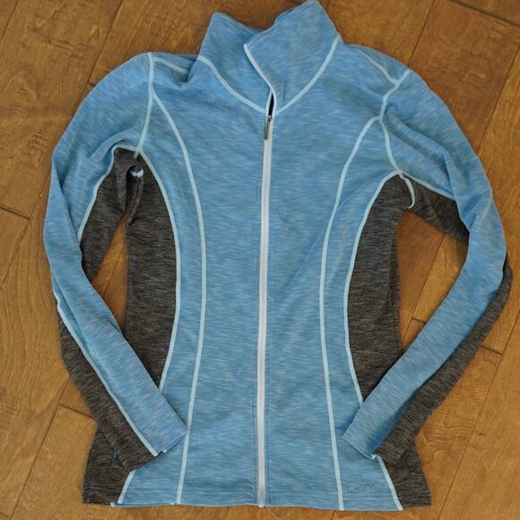 Kuhl Jackets & Blazers - Kuhl Moonbeam Full Zip Long Sleeve Outdoor Jacket Blue Black Womens Size XS